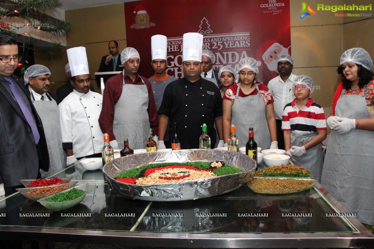 The Pre-Christmas Cake Mixing Bash 2015 at The Golkonda Hotel, Hyderabad