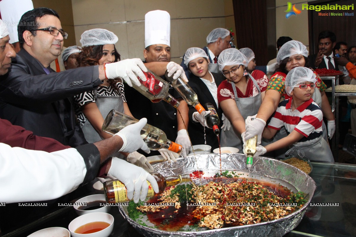 The Pre-Christmas Cake Mixing Bash 2015 at The Golkonda Hotel, Hyderabad