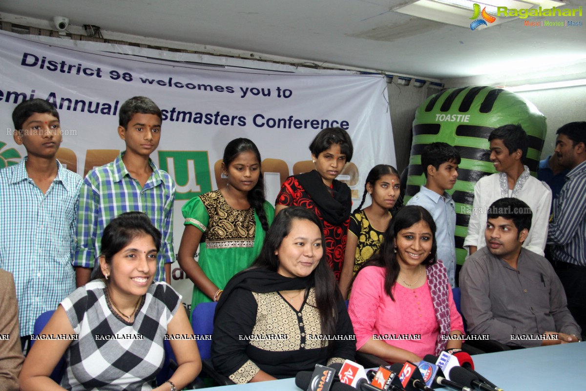 Toastmasters International hosts Confluence 2015, Hyderabad