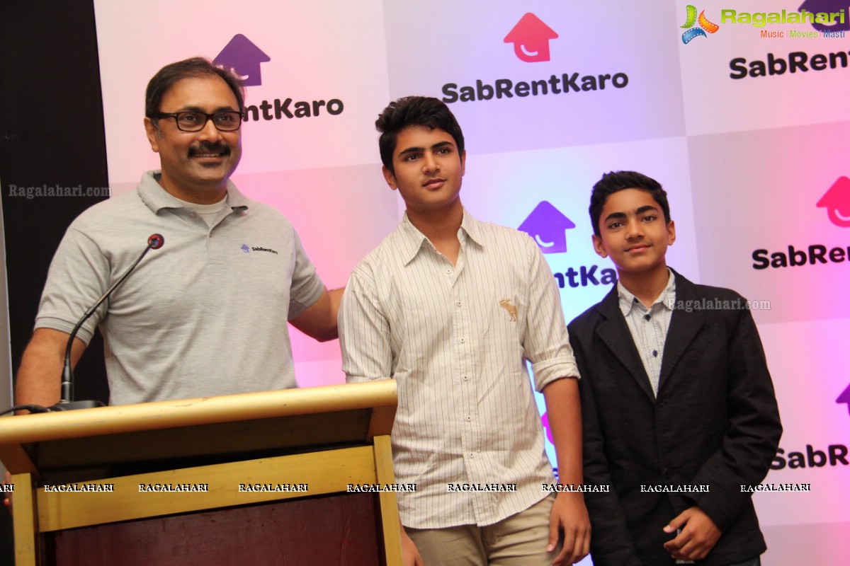 Pre-Launch ceremony of India's first full-fledged rental eCommerce portal sabrentkaro.com