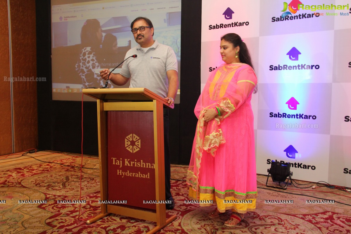 Pre-Launch ceremony of India's first full-fledged rental eCommerce portal sabrentkaro.com