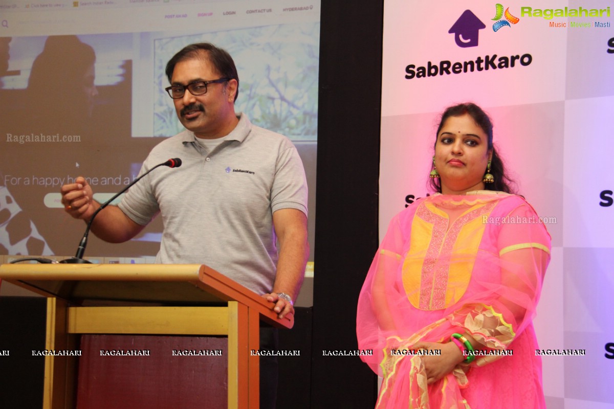 Pre-Launch ceremony of India's first full-fledged rental eCommerce portal sabrentkaro.com