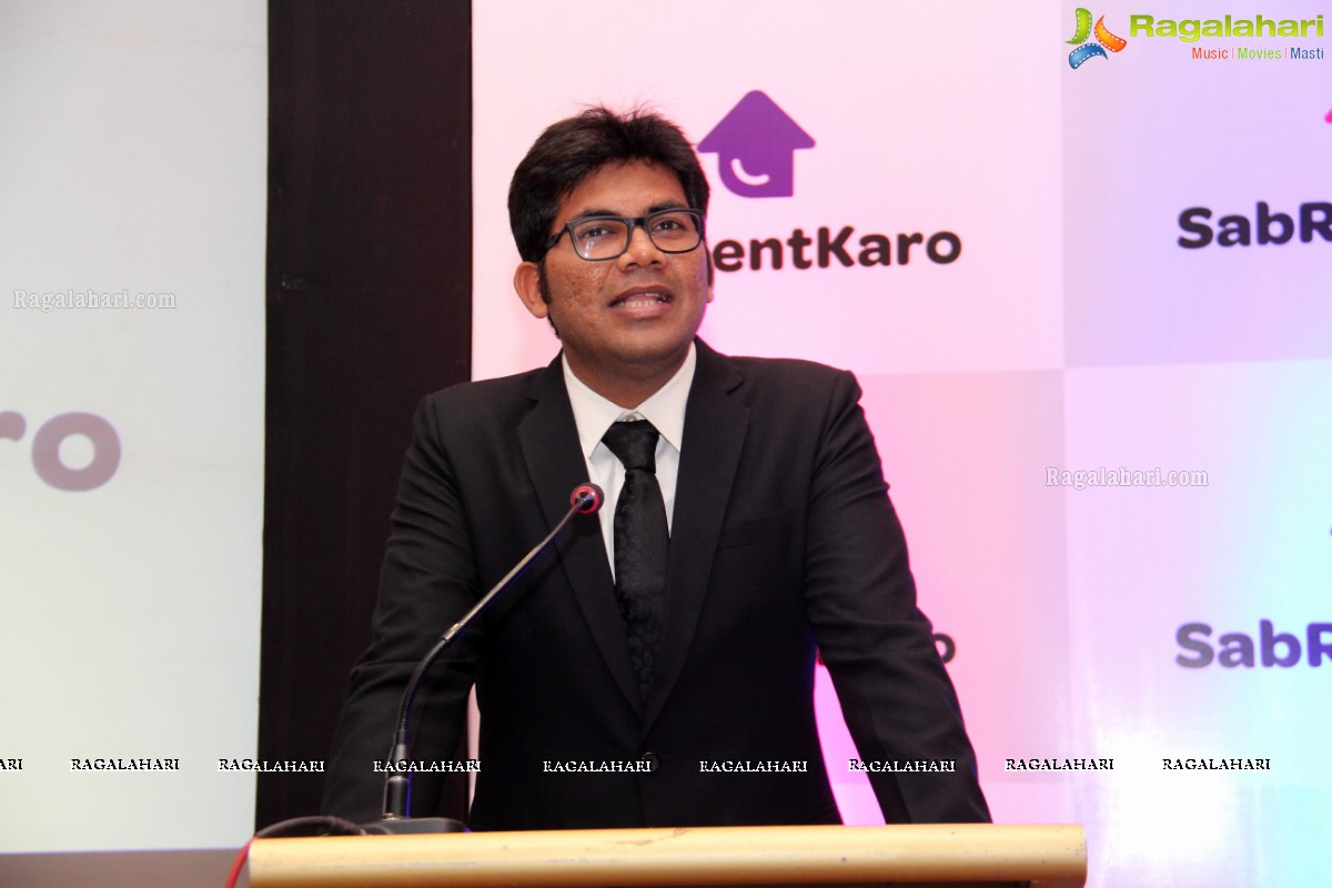 Pre-Launch ceremony of India's first full-fledged rental eCommerce portal sabrentkaro.com