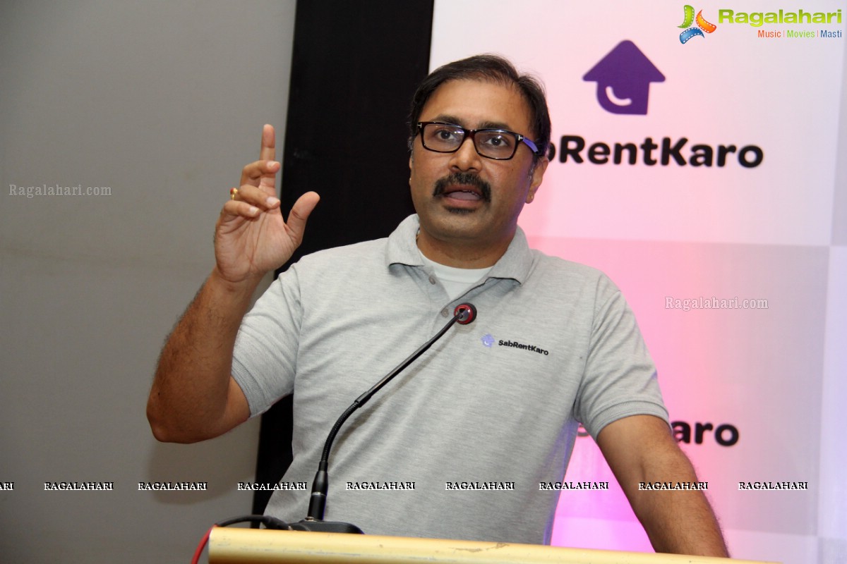 Pre-Launch ceremony of India's first full-fledged rental eCommerce portal sabrentkaro.com