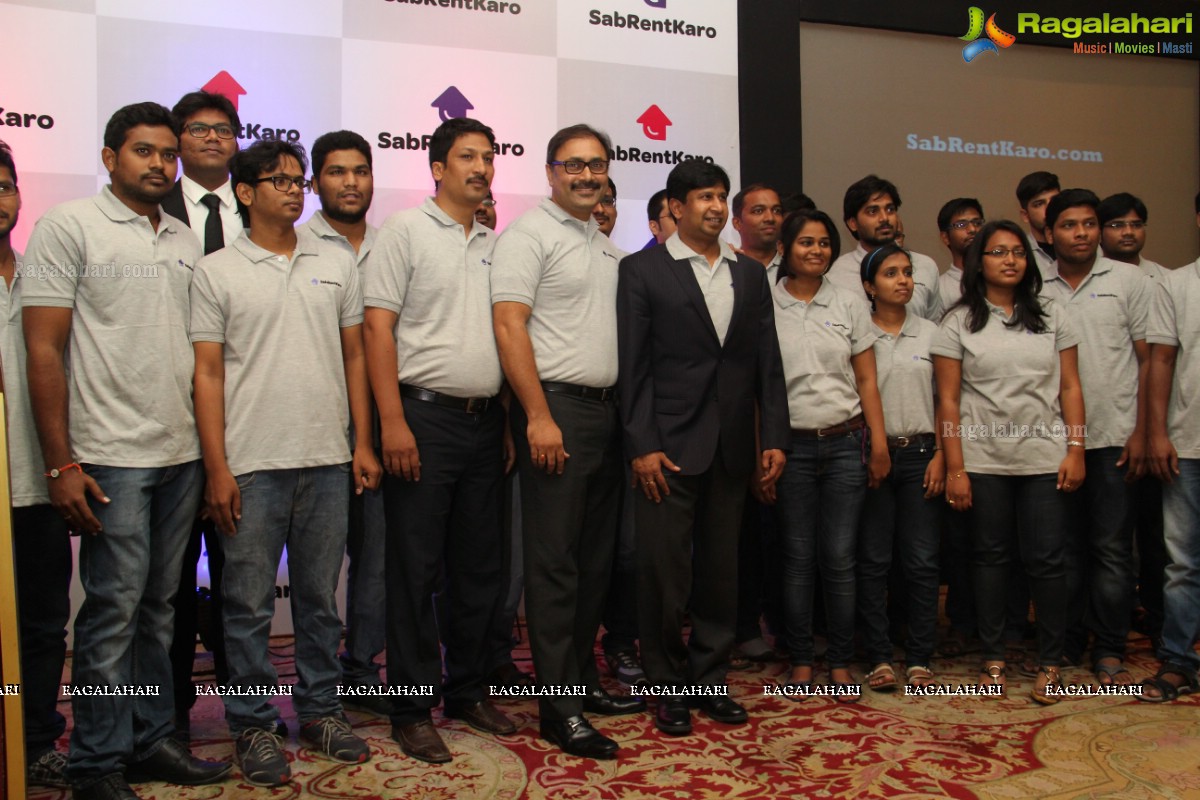 Pre-Launch ceremony of India's first full-fledged rental eCommerce portal sabrentkaro.com