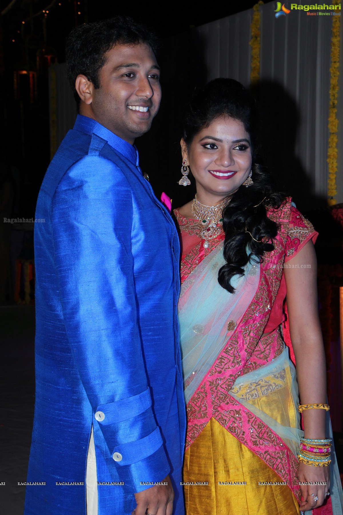 Sangeet Ceremony of Prateek and Preeti at N Convention, Hyderabad