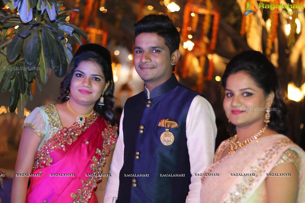 Sangeet Ceremony of Prateek and Preeti at N Convention, Hyderabad