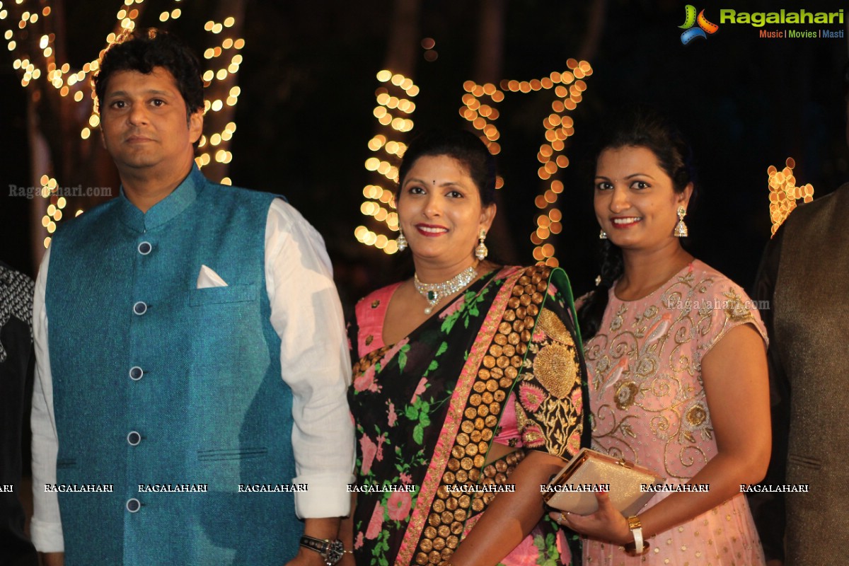 Sangeet Ceremony of Prateek and Preeti at N Convention, Hyderabad