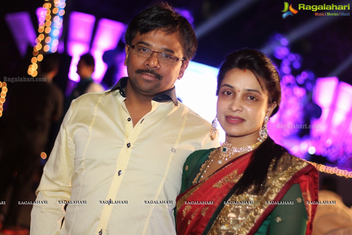 Sangeet Ceremony of Prateek and Preeti at N Convention, Hyderabad