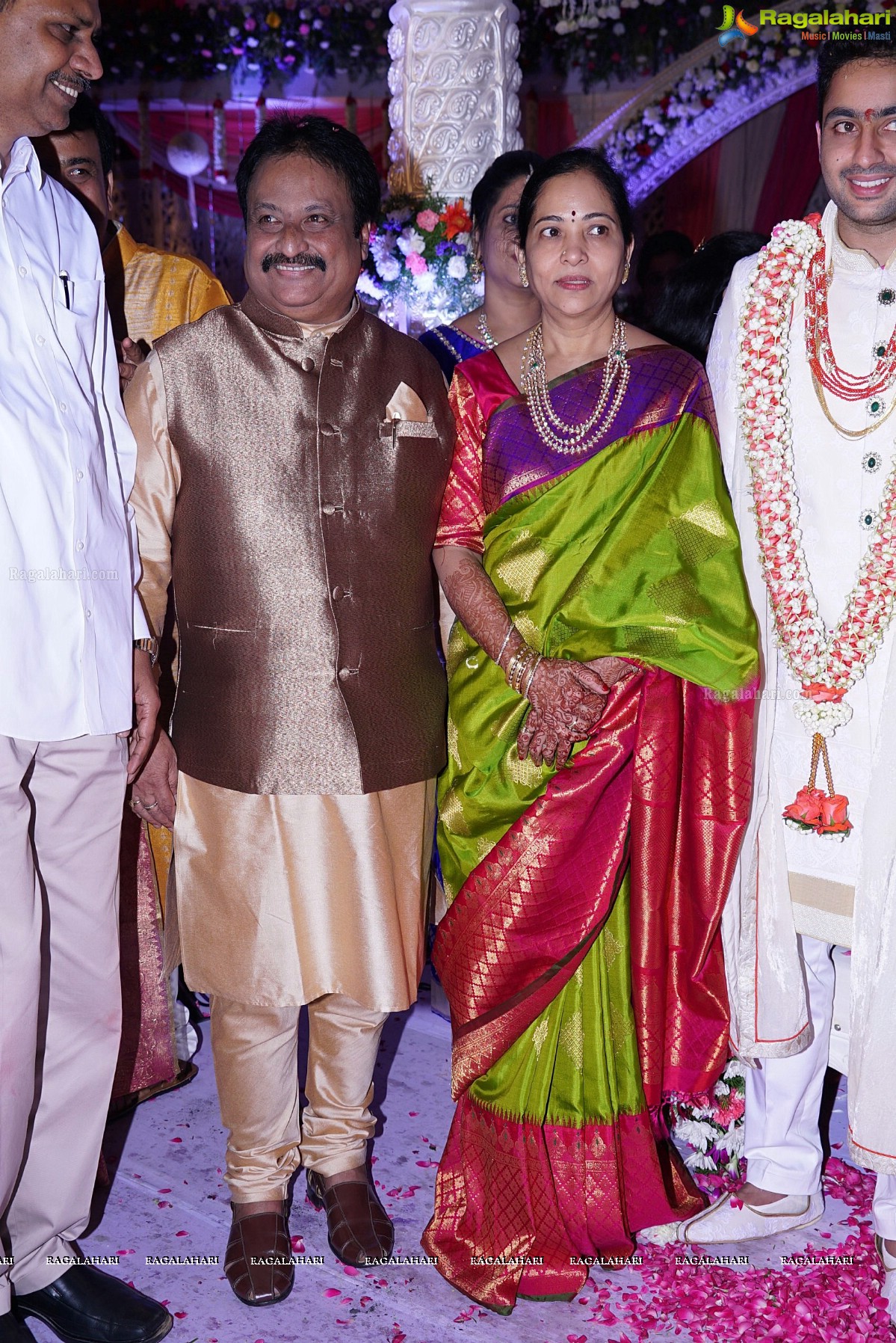 Mahabubnagar MP AP Jithender Reddy Son Sanjay Reddy - Divya Ring Ceremony at JRC