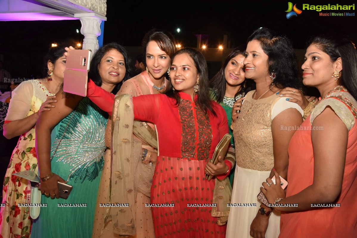 Grand Wedding Sangeet Ceremony of Jaya Prada's Nephew Siddharth-Pravallika Reddy 