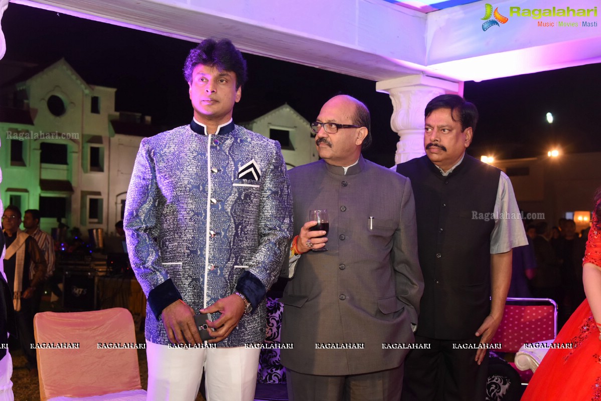 Grand Wedding Sangeet Ceremony of Jaya Prada's Nephew Siddharth-Pravallika Reddy 