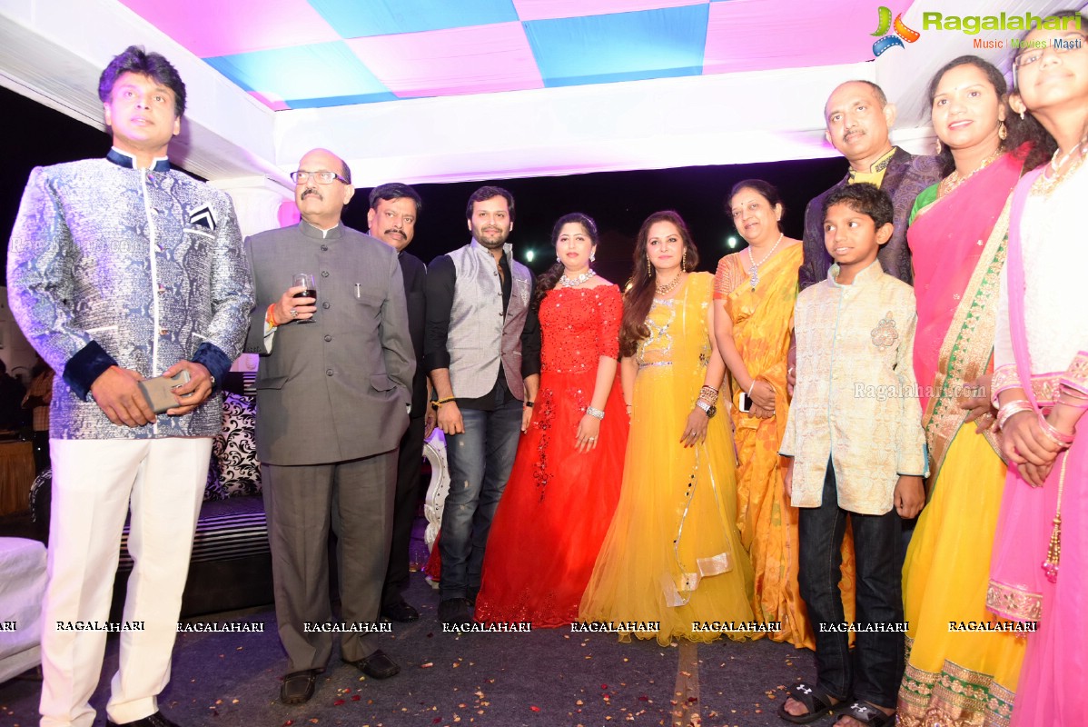 Grand Wedding Sangeet Ceremony of Jaya Prada's Nephew Siddharth-Pravallika Reddy 