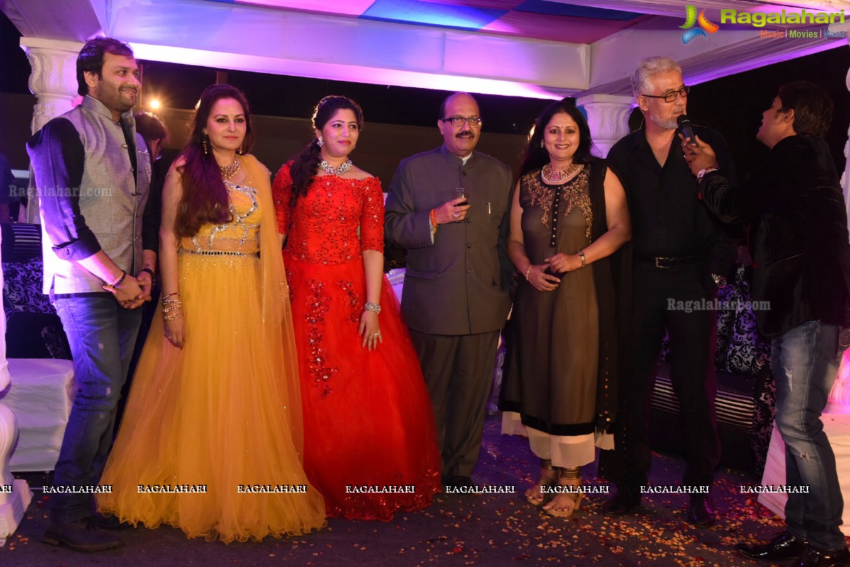 Grand Wedding Sangeet Ceremony of Jaya Prada's Nephew Siddharth-Pravallika Reddy 