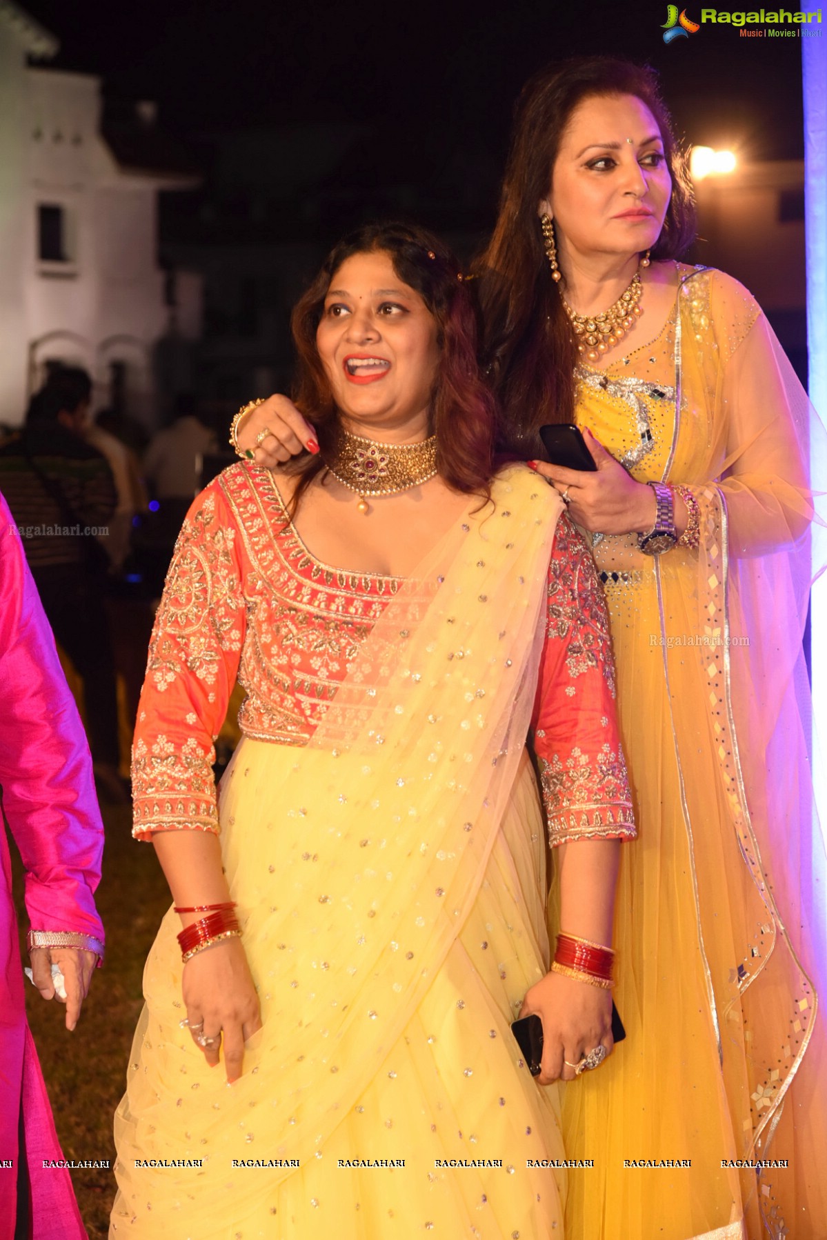 Grand Wedding Sangeet Ceremony of Jaya Prada's Nephew Siddharth-Pravallika Reddy 