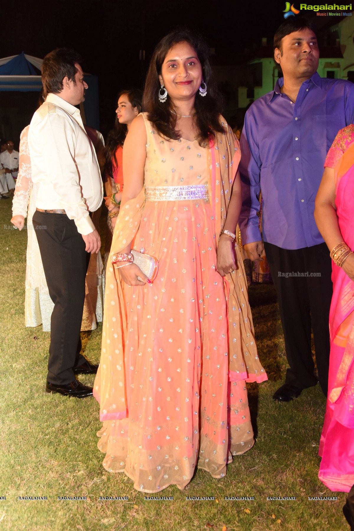 Grand Wedding Sangeet Ceremony of Jaya Prada's Nephew Siddharth-Pravallika Reddy 