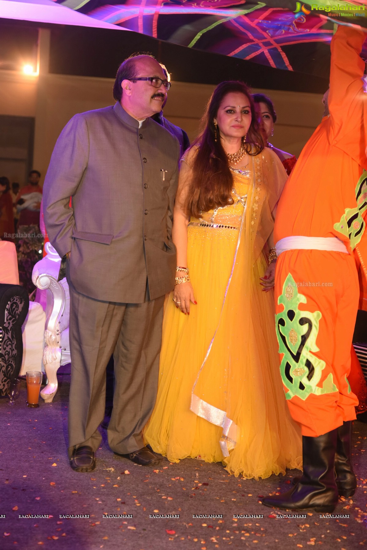 Grand Wedding Sangeet Ceremony of Jaya Prada's Nephew Siddharth-Pravallika Reddy 