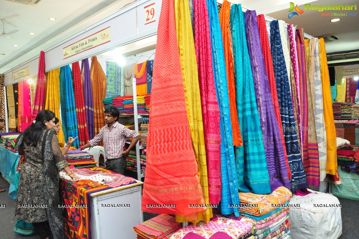 Swasti Semwal launches 'Silk India Expo-2015’ at Sri Raja Rajeshwari Gardens, Hyderabad