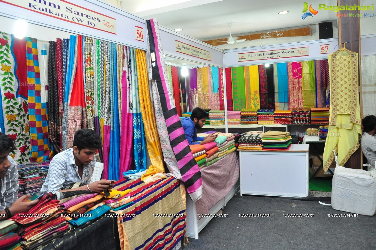 Swasti Semwal launches 'Silk India Expo-2015’ at Sri Raja Rajeshwari Gardens, Hyderabad