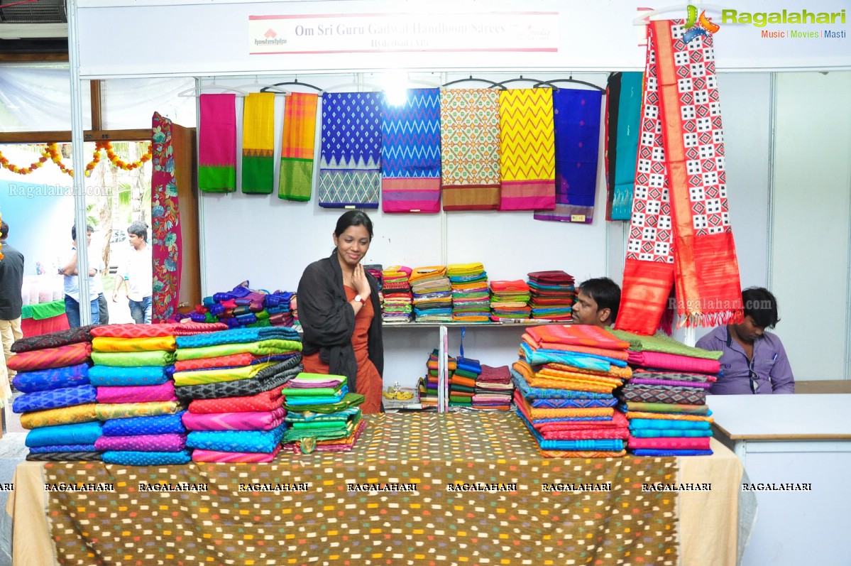 Swasti Semwal launches 'Silk India Expo-2015’ at Sri Raja Rajeshwari Gardens, Hyderabad