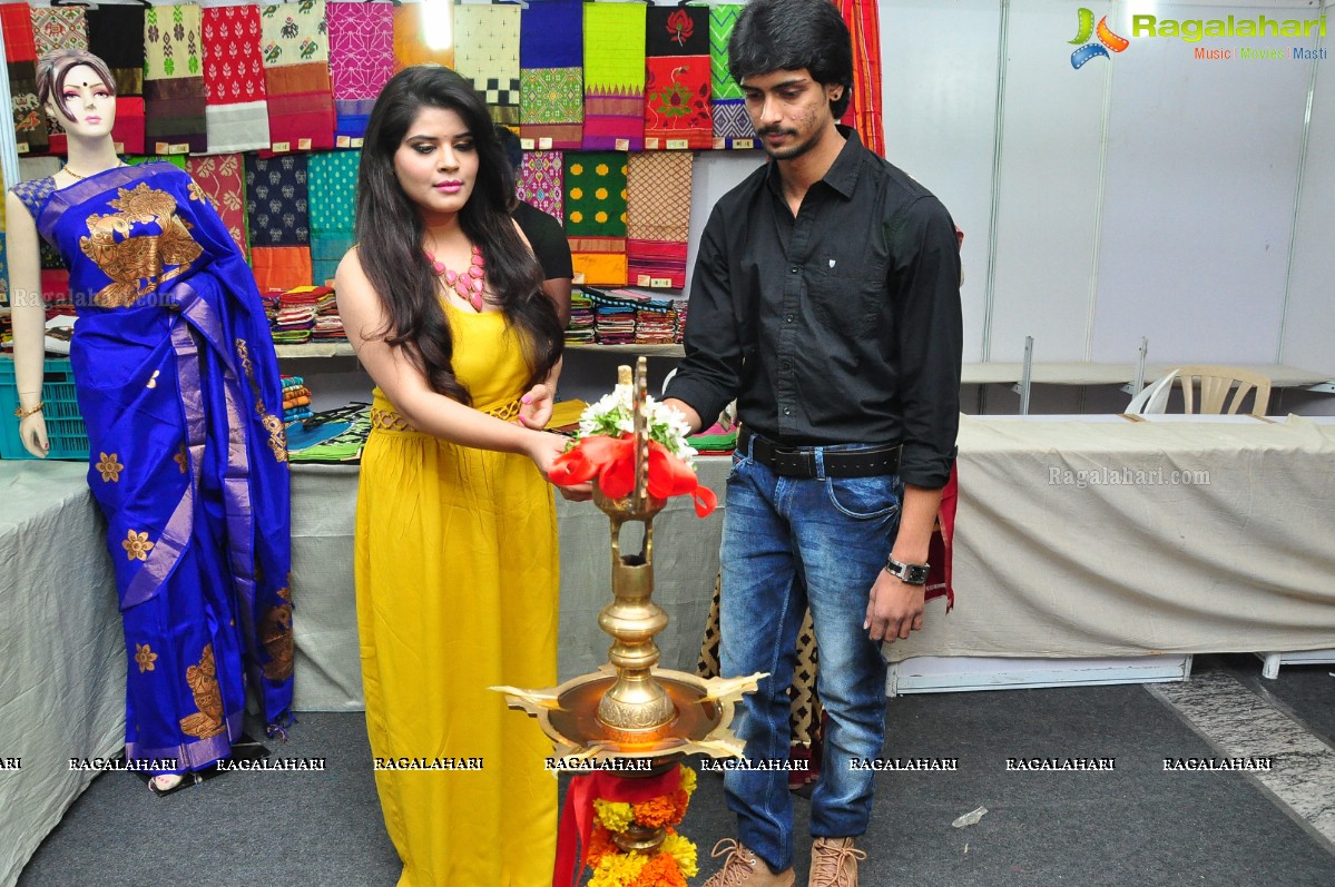 Swasti Semwal launches 'Silk India Expo-2015’ at Sri Raja Rajeshwari Gardens, Hyderabad