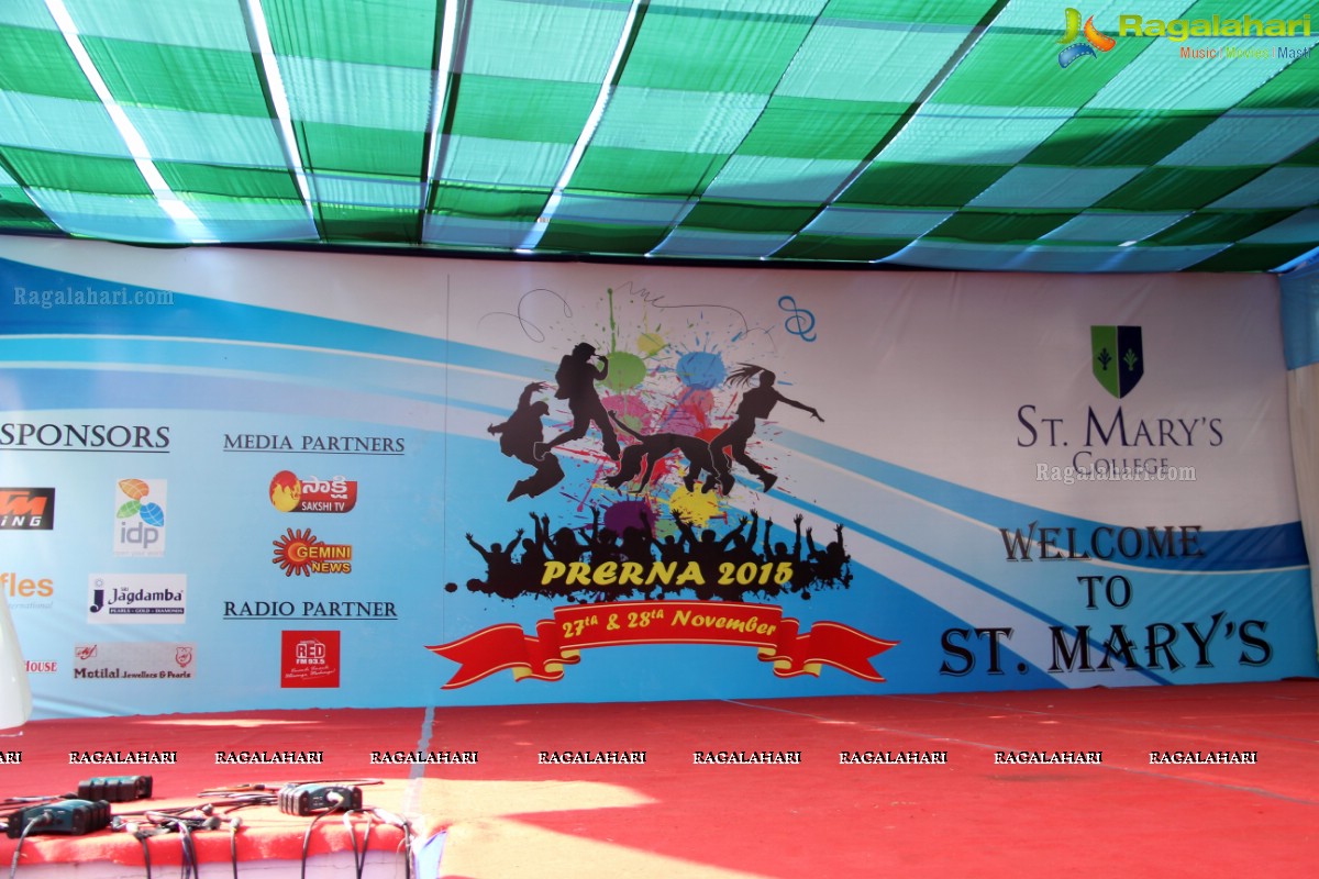 Prerna - The Annual Intercollegiate Literary and Cultural Fest of St. Mary's, Hyderabad