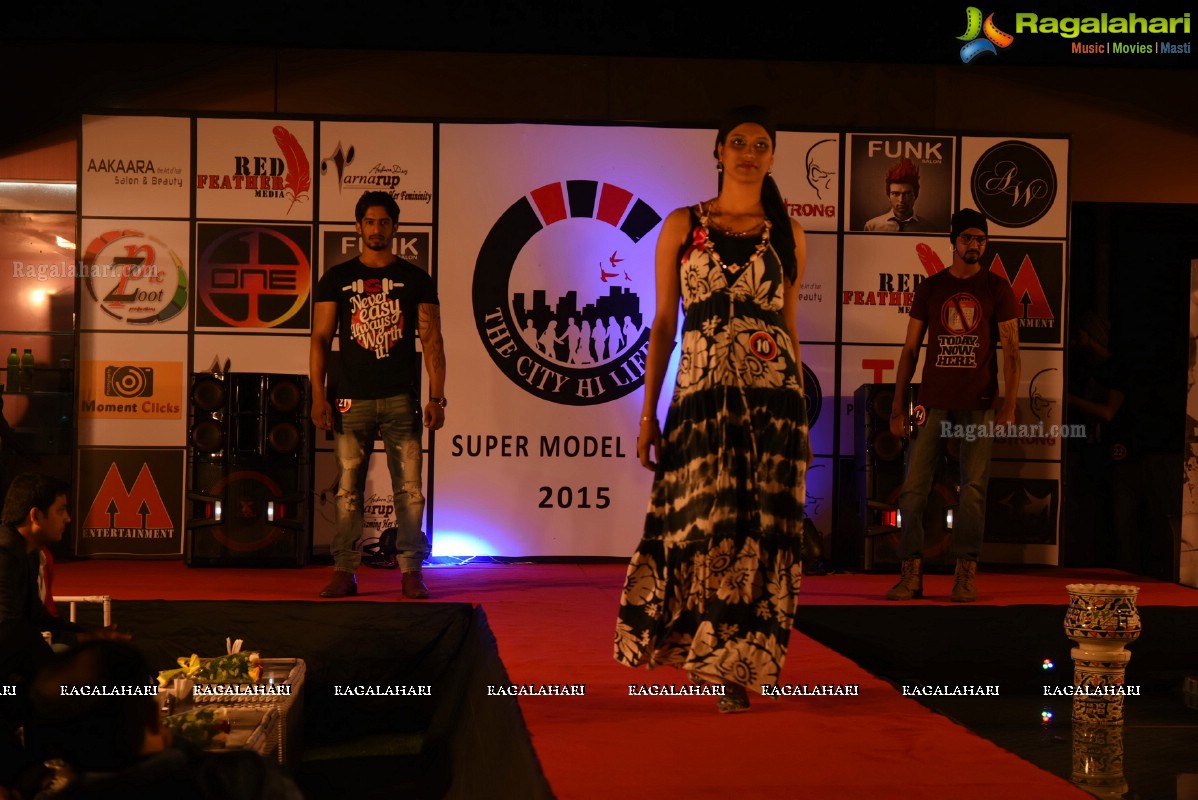 The City Hi Life Super Model Hunt 2015 Grand Finale and Super Kids Model Hunt at One Restro Lounge, Hyderabad