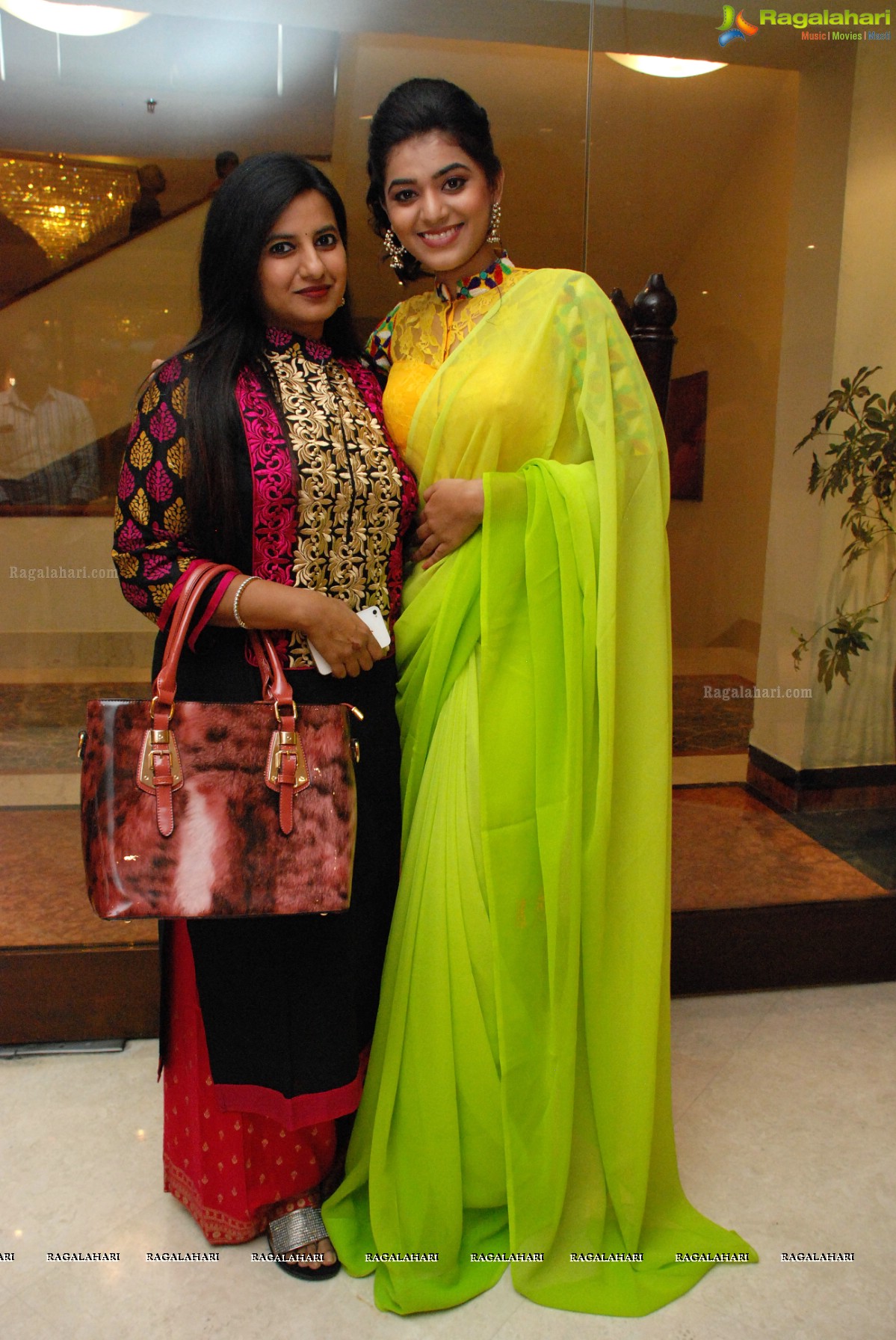 Yamini Bhaskar launches Trendz Vivah Collection at Taj Krishna, Hyderabad