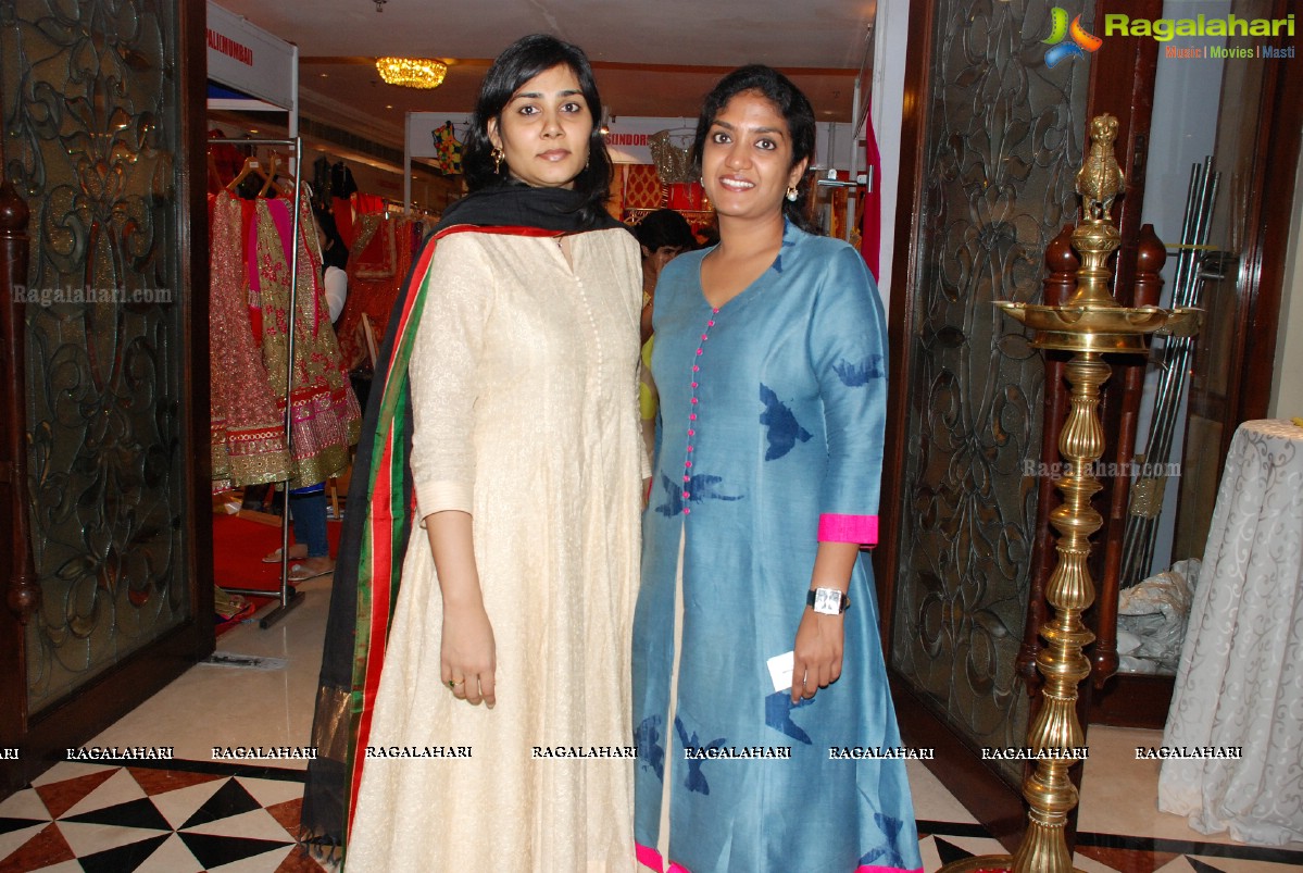 Yamini Bhaskar launches Trendz Vivah Collection at Taj Krishna, Hyderabad