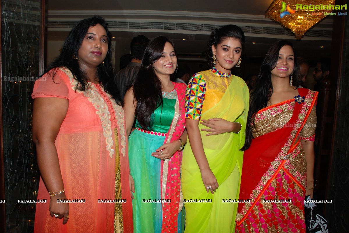 Yamini Bhaskar launches Trendz Vivah Collection at Taj Krishna, Hyderabad