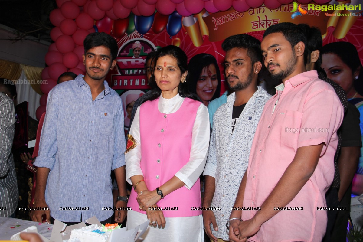 Birthday Celebrations of TRS Leader Shanti Devi Akka