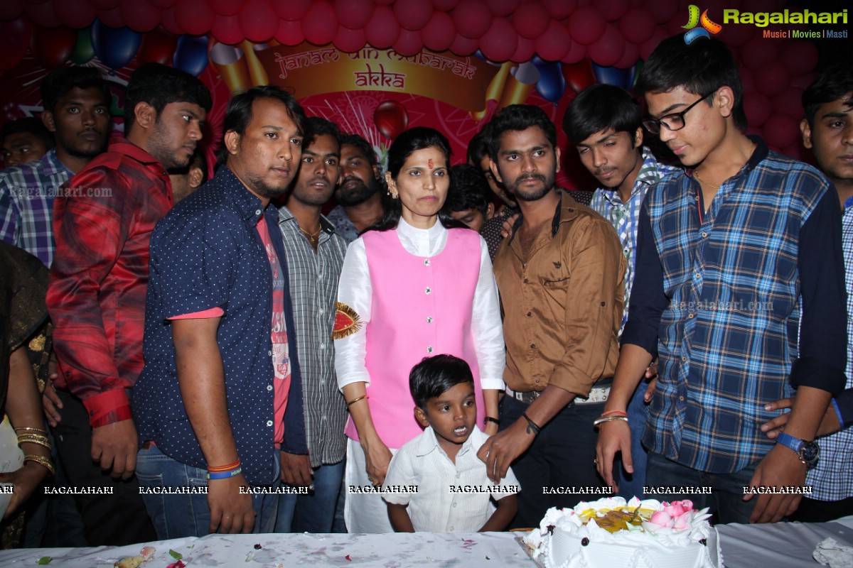 Birthday Celebrations of TRS Leader Shanti Devi Akka