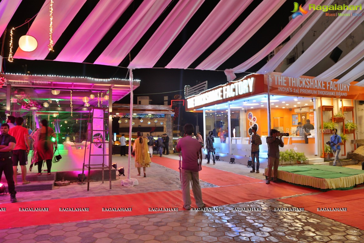 Venkatesh launches W3-World We Wish Coffee Lounge at Film Nagar, Hyderabad
