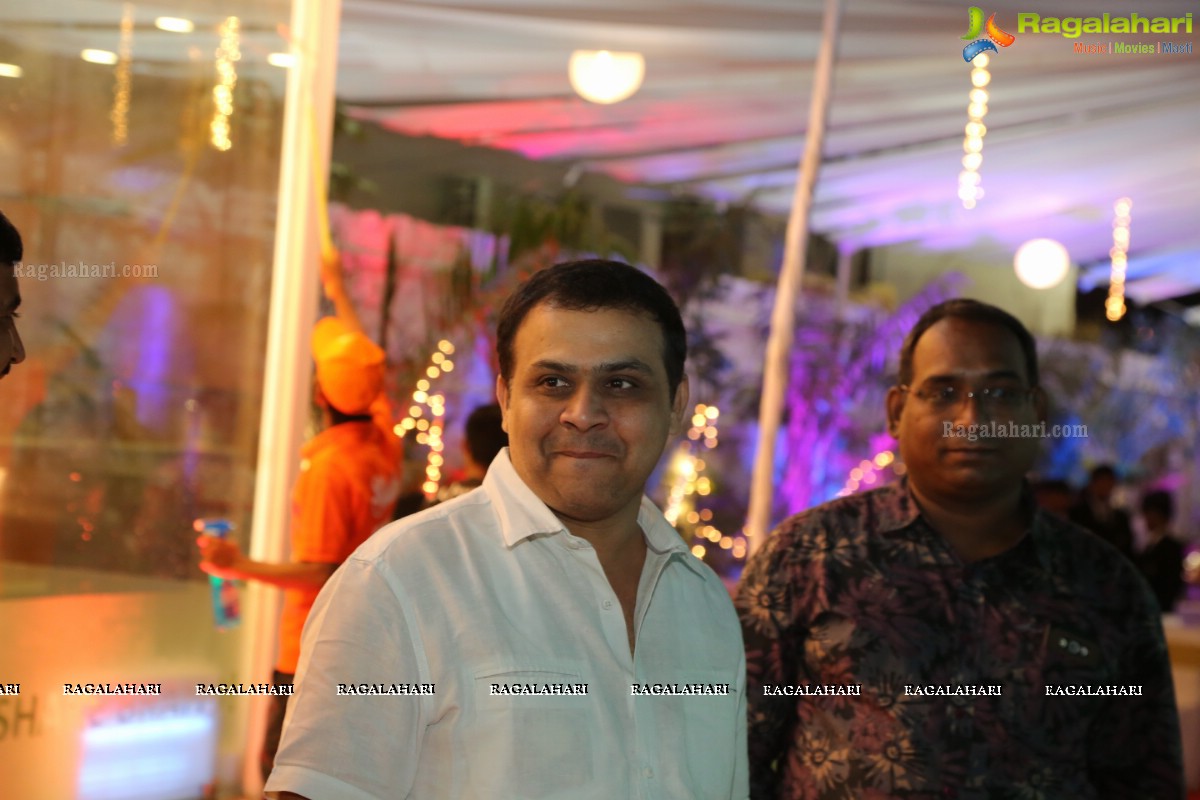 Venkatesh launches W3-World We Wish Coffee Lounge at Film Nagar, Hyderabad