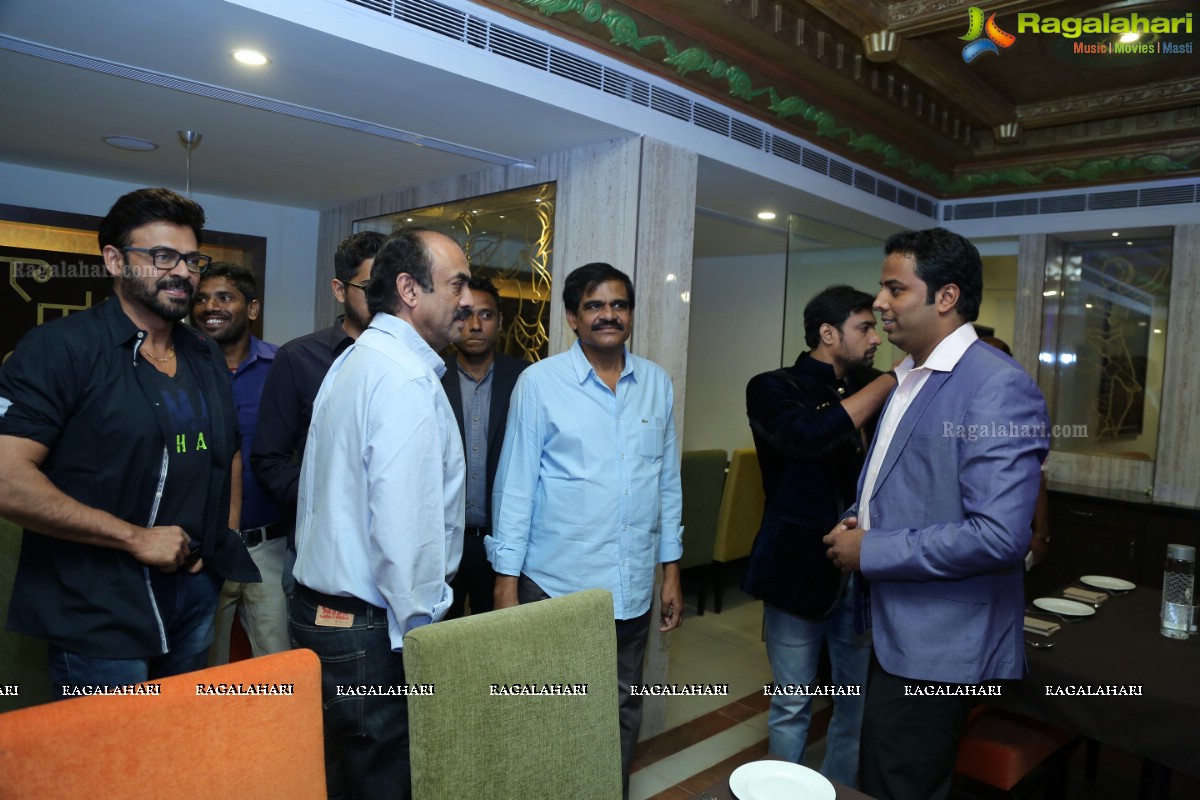 Venkatesh launches W3-World We Wish Coffee Lounge at Film Nagar, Hyderabad