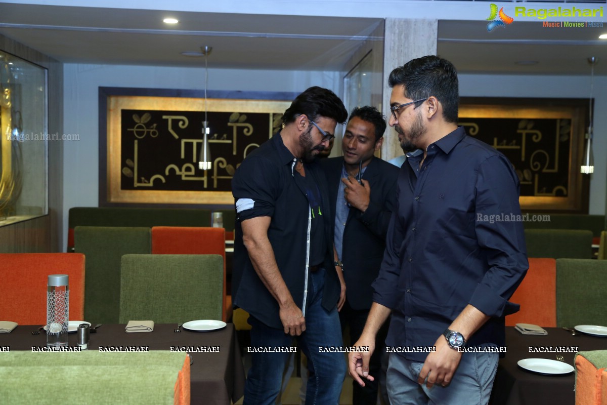 Venkatesh launches W3-World We Wish Coffee Lounge at Film Nagar, Hyderabad