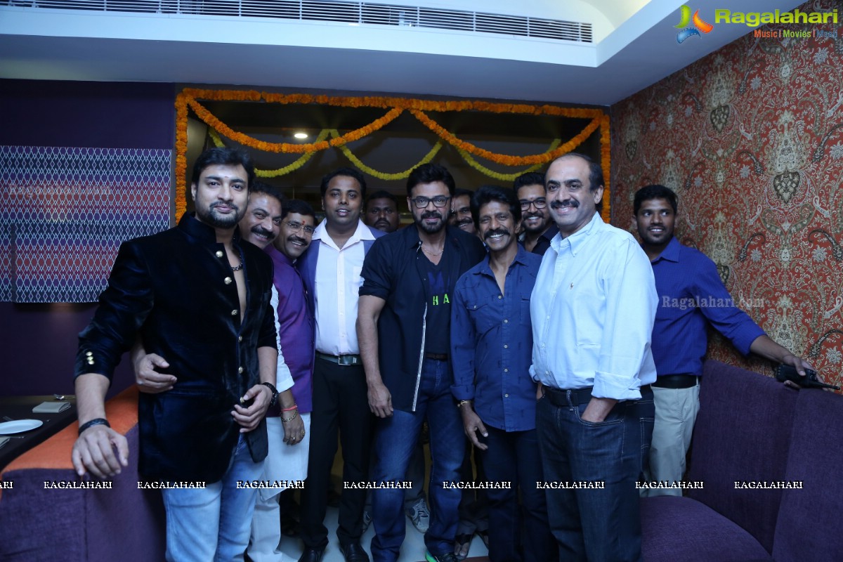 Venkatesh launches W3-World We Wish Coffee Lounge at Film Nagar, Hyderabad