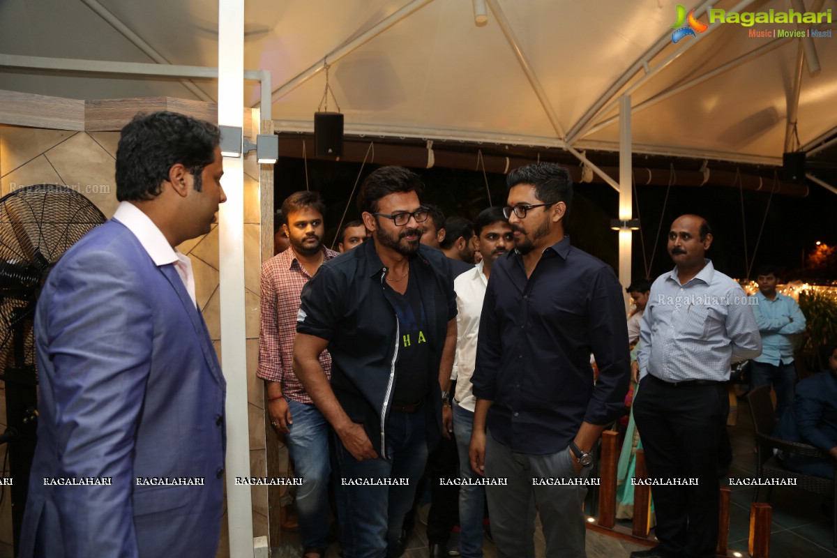 Venkatesh launches W3-World We Wish Coffee Lounge at Film Nagar, Hyderabad