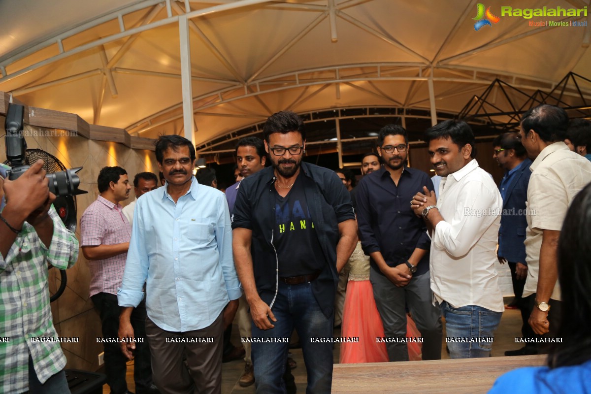 Venkatesh launches W3-World We Wish Coffee Lounge at Film Nagar, Hyderabad