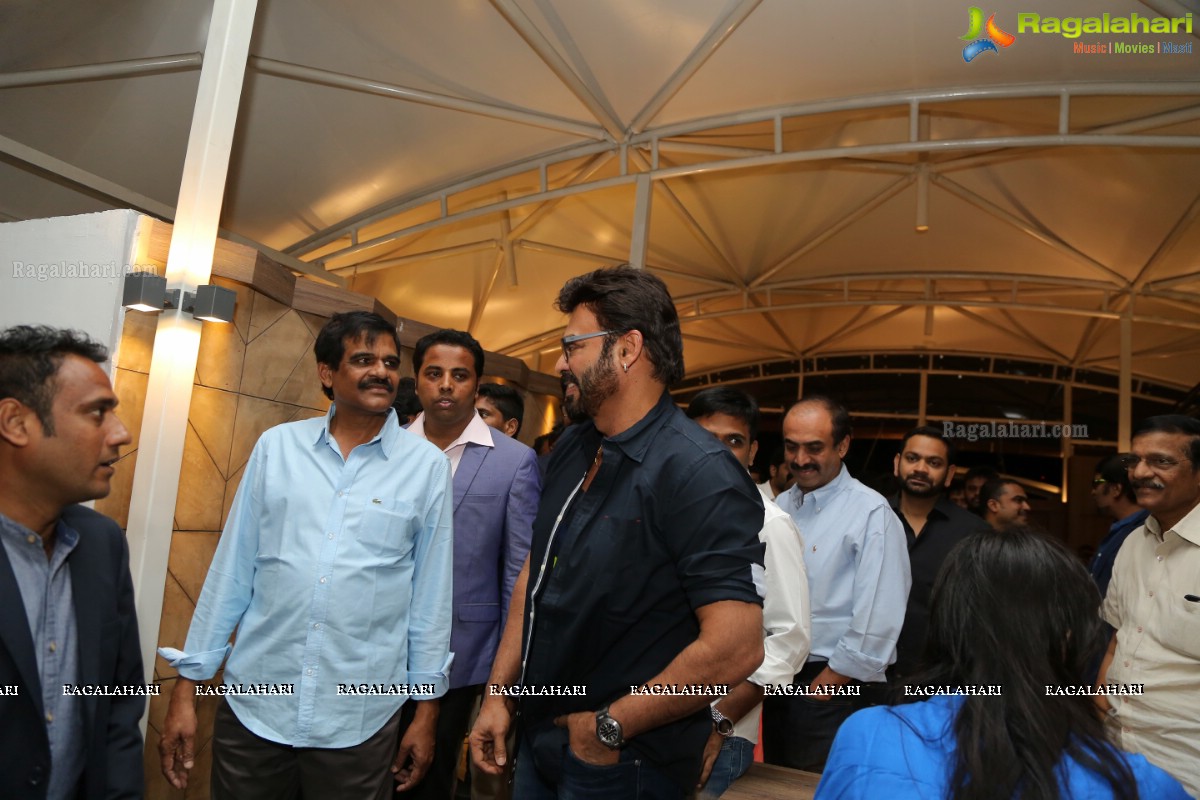 Venkatesh launches W3-World We Wish Coffee Lounge at Film Nagar, Hyderabad