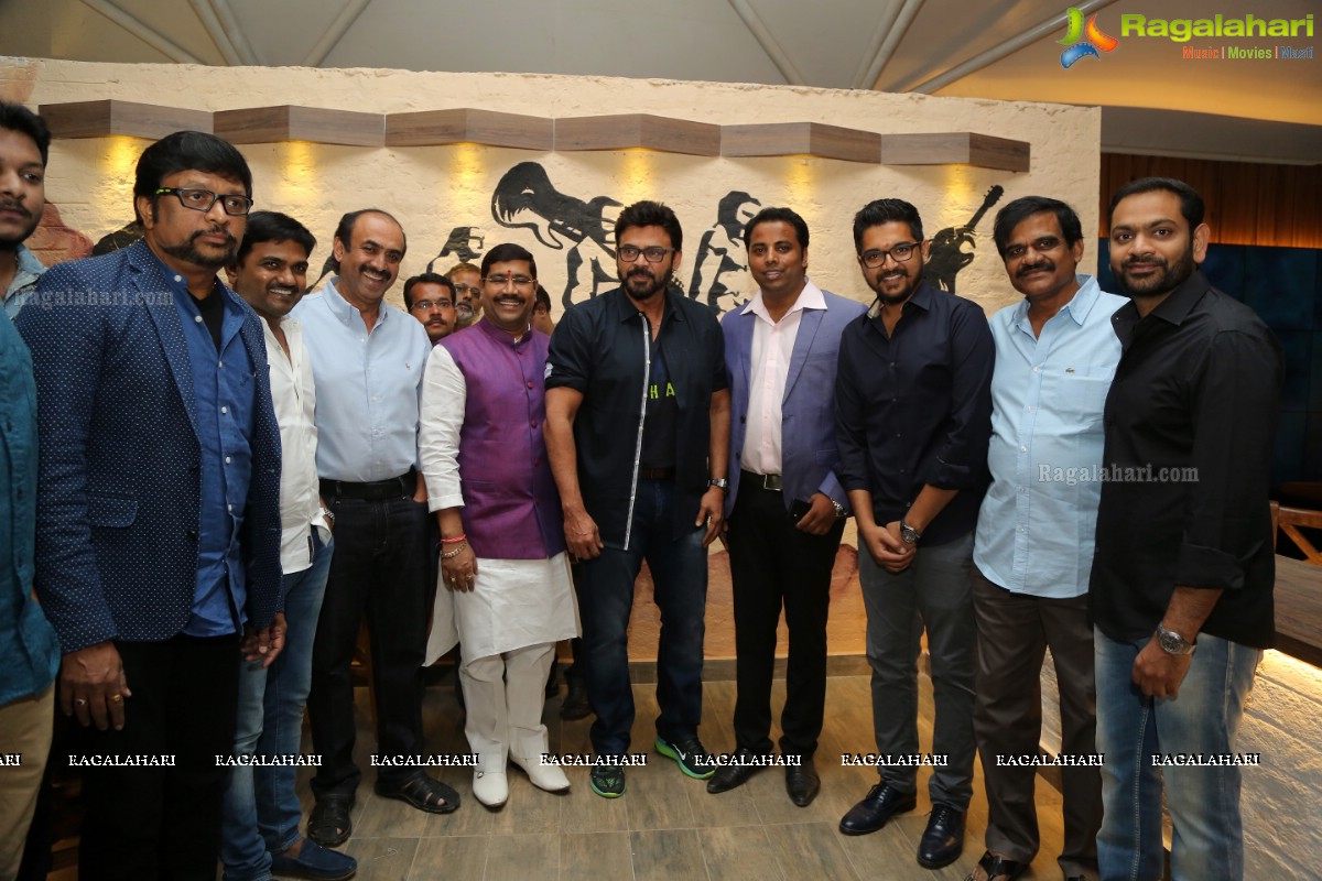 Venkatesh launches W3-World We Wish Coffee Lounge at Film Nagar, Hyderabad