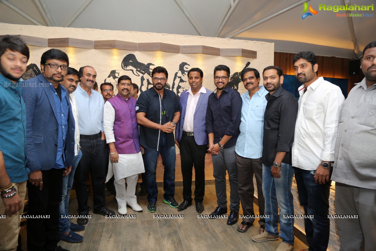 Venkatesh launches W3-World We Wish Coffee Lounge at Film Nagar, Hyderabad