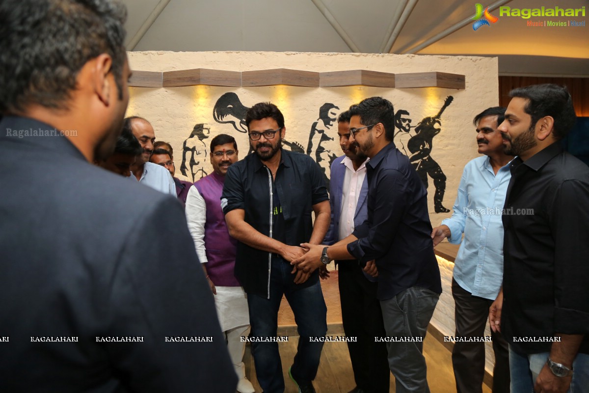 Venkatesh launches W3-World We Wish Coffee Lounge at Film Nagar, Hyderabad