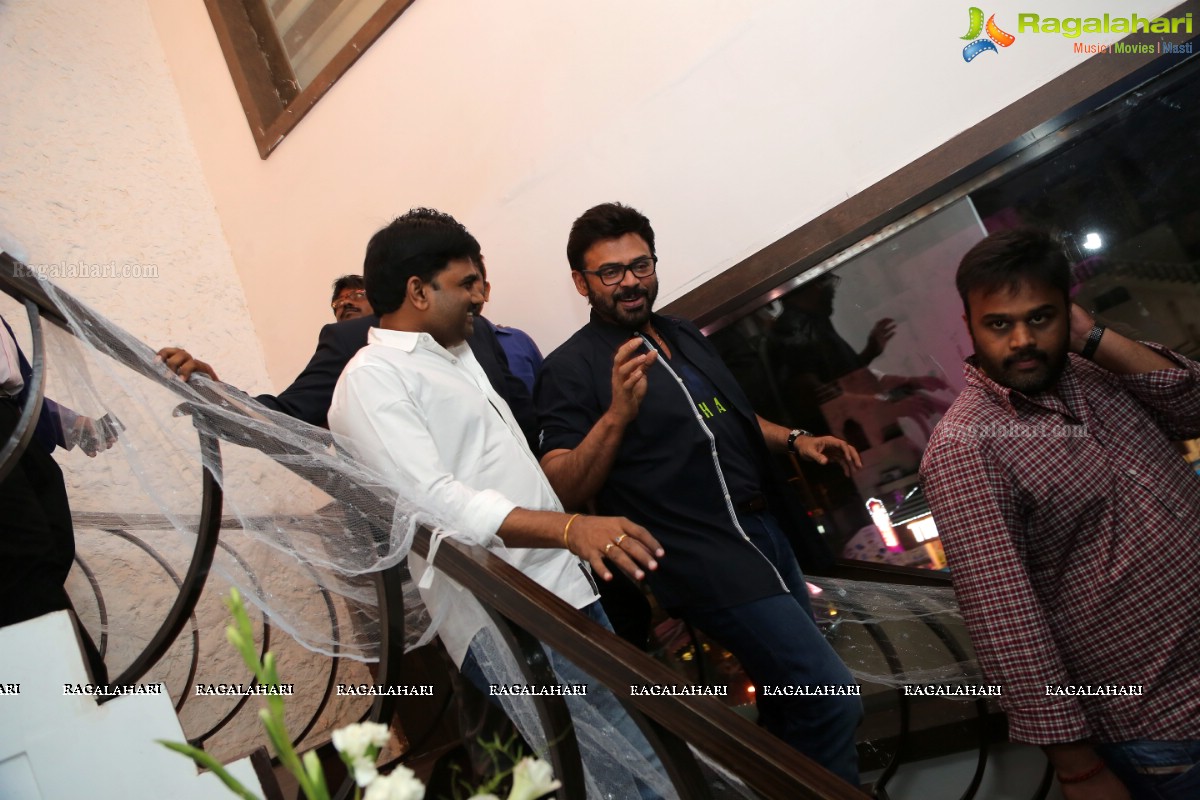 Venkatesh launches W3-World We Wish Coffee Lounge at Film Nagar, Hyderabad