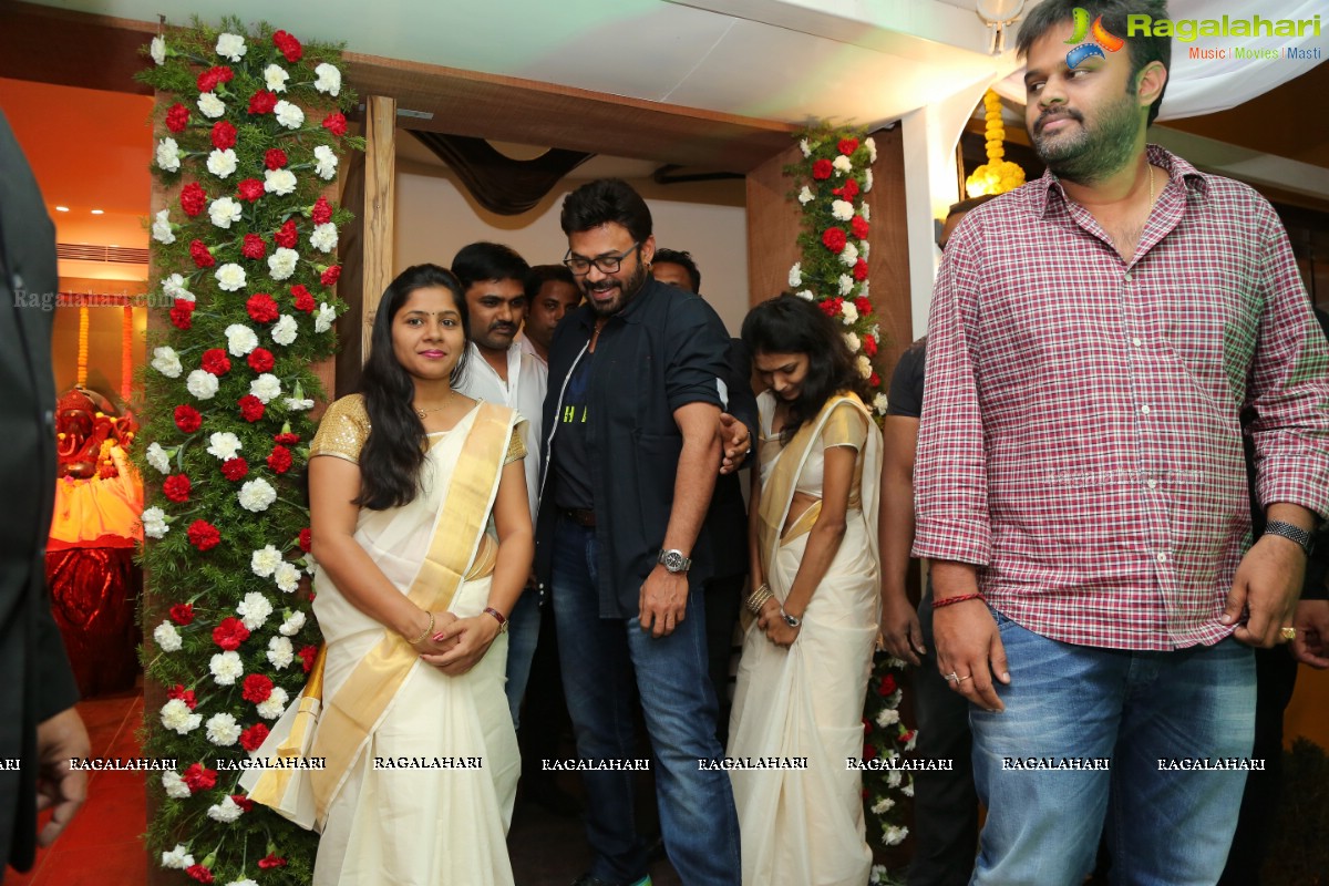 Venkatesh launches W3-World We Wish Coffee Lounge at Film Nagar, Hyderabad