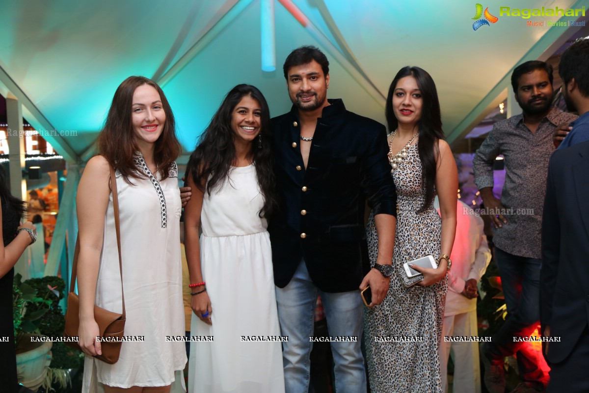 Venkatesh launches W3-World We Wish Coffee Lounge at Film Nagar, Hyderabad