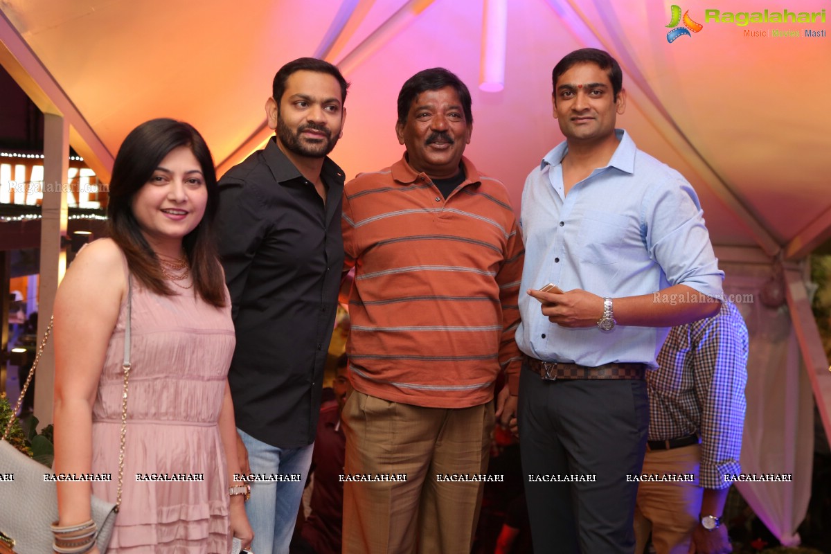 Venkatesh launches W3-World We Wish Coffee Lounge at Film Nagar, Hyderabad