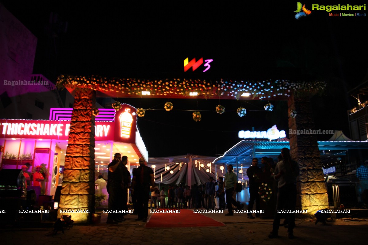 Venkatesh launches W3-World We Wish Coffee Lounge at Film Nagar, Hyderabad