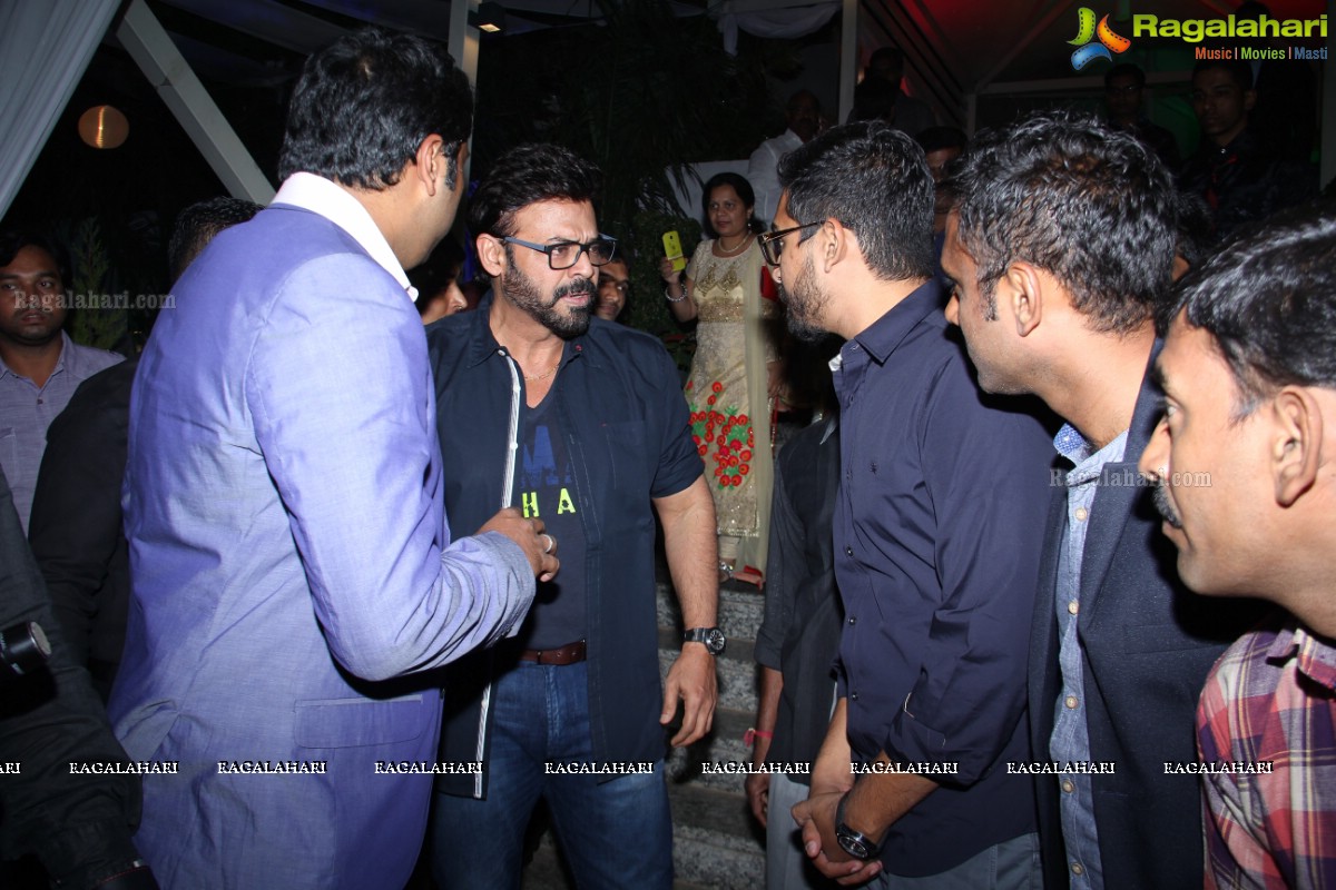 Venkatesh launches W3-World We Wish Coffee Lounge at Film Nagar, Hyderabad