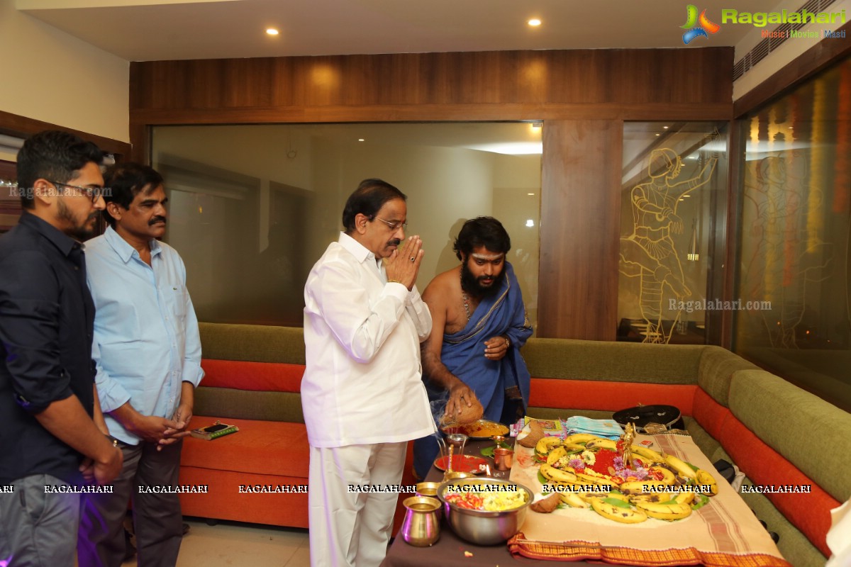 Venkatesh launches W3-World We Wish Coffee Lounge at Film Nagar, Hyderabad